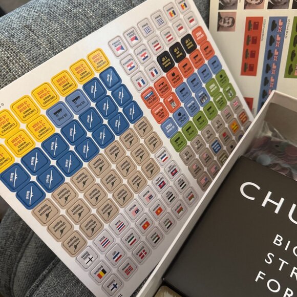 Churchill - Big Three Struggle for Peace (open, unpunched, cards sealed) GMT - Picture 14 of 14